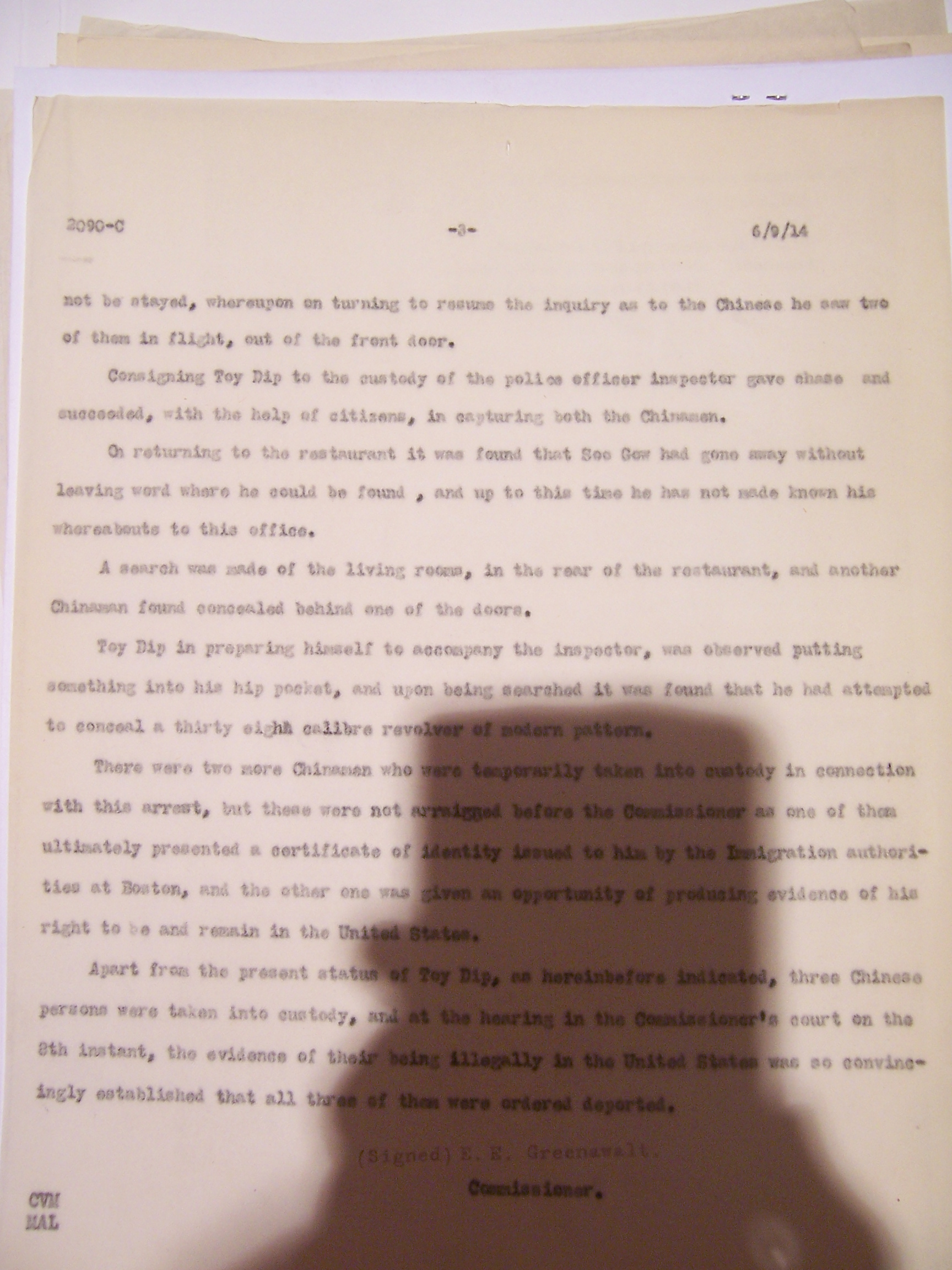 Letter 1
